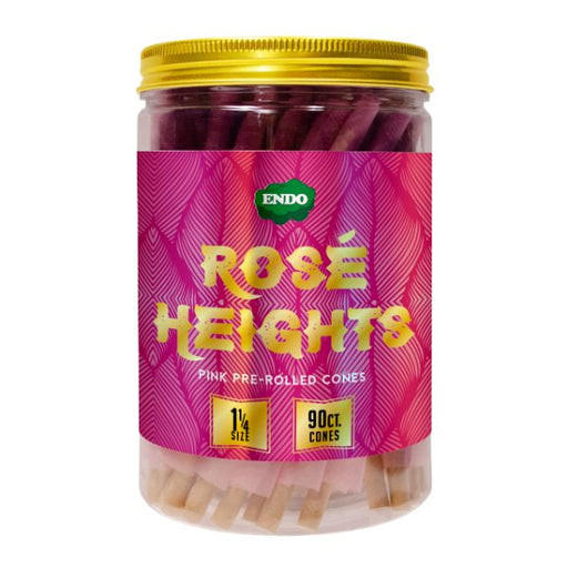 ROSE HEIGHTS 1 1/4 PRE-ROLLED CONE JAR - 90CT