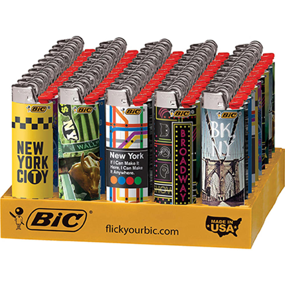 BIC LIMITED SERIES FAVORITES LIGHTER DISPLAY - 50CT (BIC18)