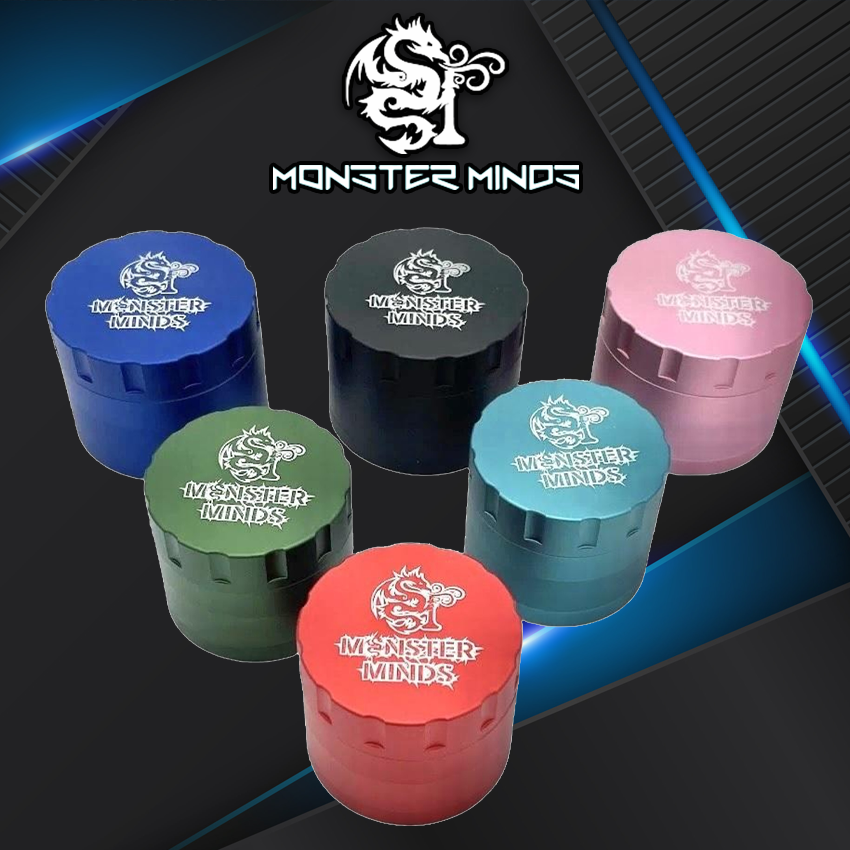 MONSTER MINDS CRUSHER ALUMINUM GRINDER - 53MM