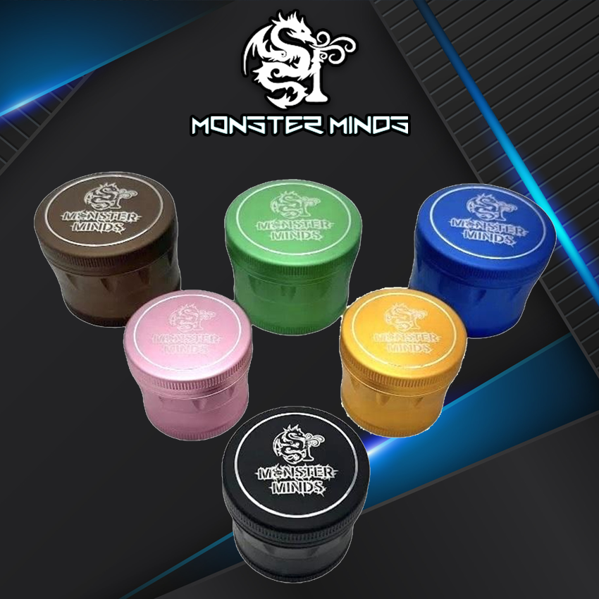 MONSTER MINDS SHARPIE ALUMINUM GRINDER - 47MM