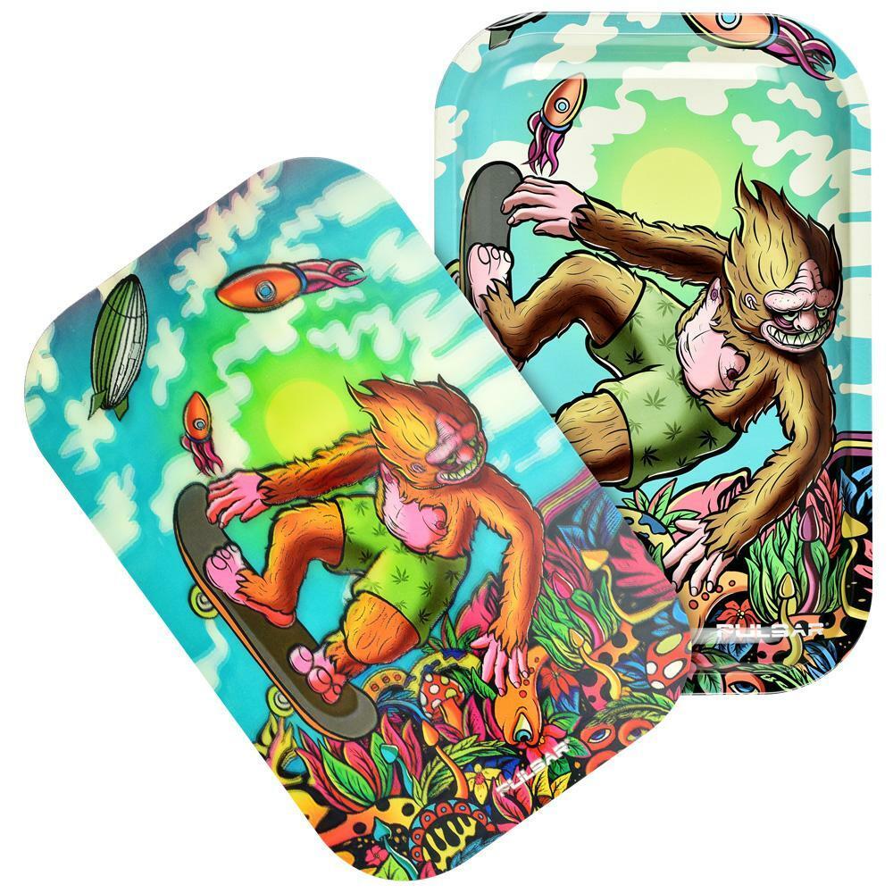 PULSAR METAL ROLLING TRAY W/ 3D LID - YETI MCSHREDDY