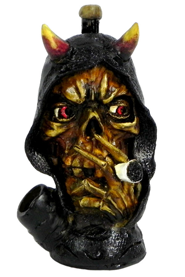 HAND CRAFTED SMOKIN DEMON HANDPIPE 7