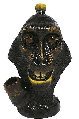 HAND CRAFTED SELFIE MONKEY HANDPIPE 7