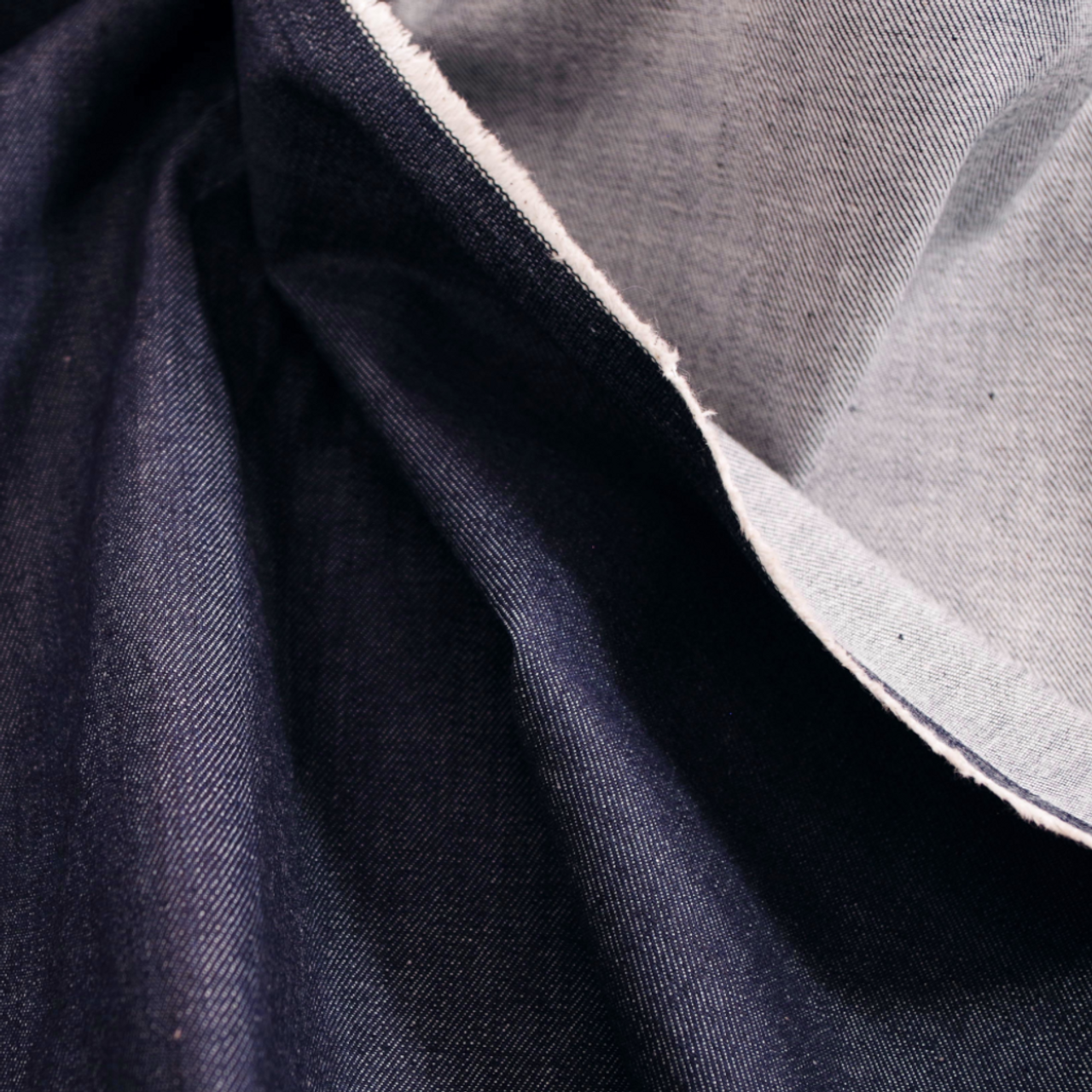 13.5 Oz Cone Mills Non-Stretch Denim in Silver (1/2 yard) – Threadbare  Fabrics