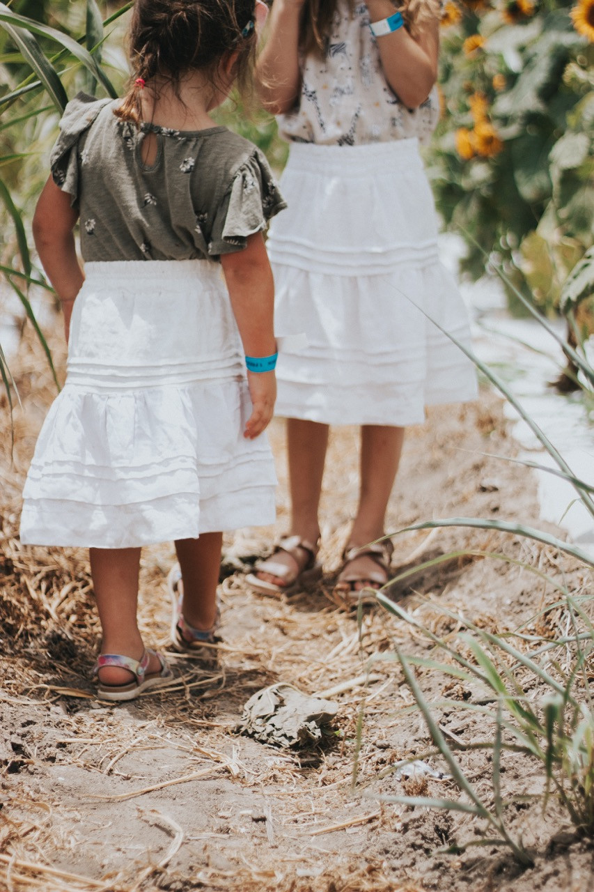 Little Zamora skirt - Madswick PDF pattern - the kind fabric