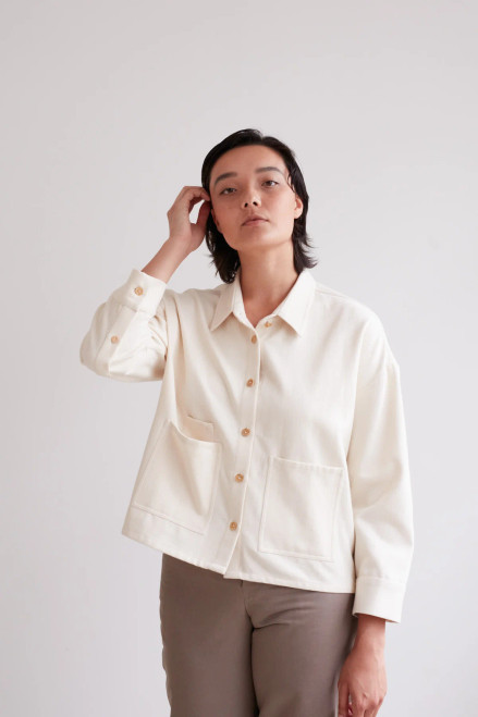 over shirt the modern sewing company, worker shirt pattern pdf