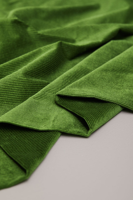 corduroy fabric organic from mind the maker in green corduroy fabric organic from mind the maker in green