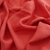 napkin in scarlet red organic linen, custom made