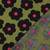 Nerida hansen fine poplin big flower in mosgroen, 110 gr/m2 op lengte gesneden, 11,30 € p/meter.  Verkocht per eenheden van 10 cm (1 mt= 10 eenheden)
