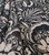Cousette viscose fabric print Maarinsky in charcoal. Cut to length, 21.00 € p / meter. Sold by units of 10 cm (1 mt= 10 units)