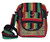 P9-7  -  Bamboo Rasta 5 Pocket Hand Bag 6" x 8"