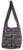 2 Pocket barrel bag with colorful mandala prints on both pockets. Zipper close with inside zipper pocket 
