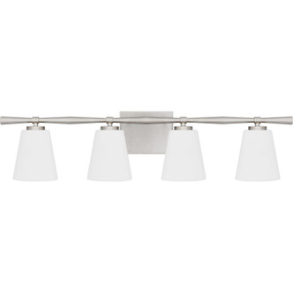 Quoizel Brindley Four Light Bath in Brushed Nickel - BID8631BN