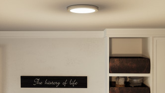 Quoizel Outskirts LED Flush Mount in Brushed Nickel - OST1708BN
