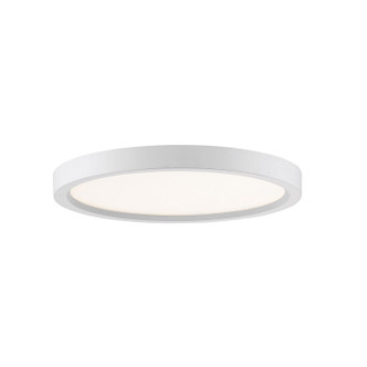 Quoizel - OST1711W - LED Flush Mount - Outskirts - White Lustre Quoizel - OST1711W - LED Flush Mount - Outskirts - White Lustre