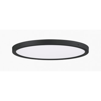 Quoizel Outskirts LED Flush Mount in Earth Black - OST1720EK