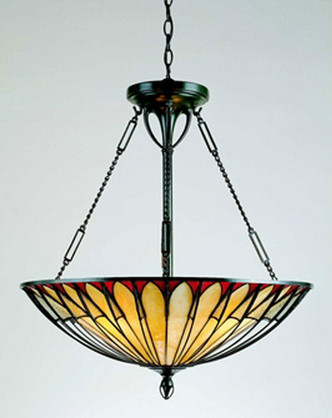 Quoizel - TF1816VB - Four Light Pendant - Alahambre - Vintage Bronze