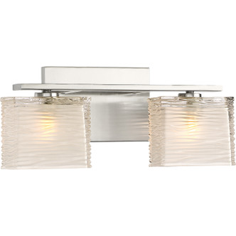 Quoizel Westcap Two Light Bath Fixture in Brushed Nickel - WCP8602BN