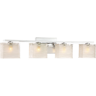 Quoizel Westcap Four Light Bath Fixture in Polished Chrome - WCP8604C