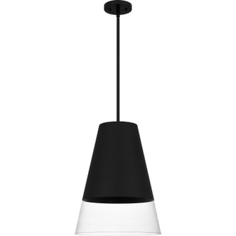 Quoizel Peregrine One Light Pendant in Brushed Black - PRG1514BBK Quoizel Peregrine One Light Pendant in Brushed Black - PRG1514BBK