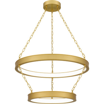 Quoizel - PCOZA2827A - LED Pendant - Ozara - Antique Brass Quoizel - PCOZA2827A - LED Pendant - Ozara - Antique Brass