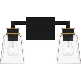 Quoizel - ALY8615MBK - Two Light Bath - Almany - Matte Black