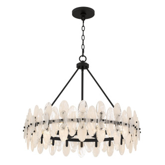 Quoizel - ABI2828MBK - Six Light Pendant - Abigail - Matte Black