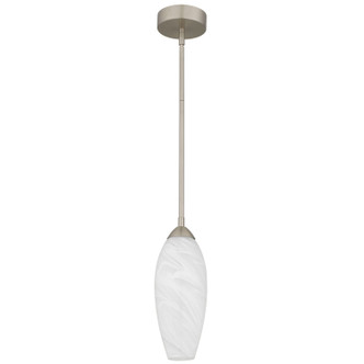 Quoizel Burnett LED Mini Pendant in Brushed Nickel - PCBUR1505BN