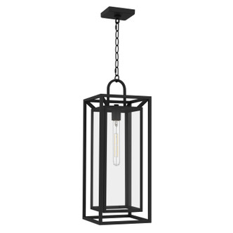 Quoizel Jayce One Light Outdoor Hanging Lantern in Matte Black - JAY1909MBK