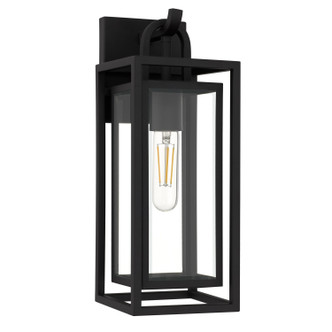 Quoizel Jayce One Light Outdoor Wall Lantern in Matte Black - JAY8406MBK