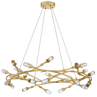 Quoizel Cora LED Pendant in Gold Leaf - PCCOR2832GFL
