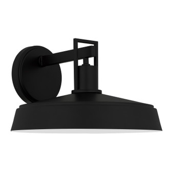 Quoizel Karson One Light Outdoor Wall Lantern in Matte Black - KAR8414MBK