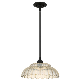 Quoizel Whitecap One Light Pendant in Mottled Cocoa - WHP1814MC