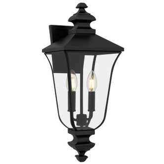 Quoizel - FARL8408MBK - Two Light Outdoor Wall Lantern - Farley - Matte Black