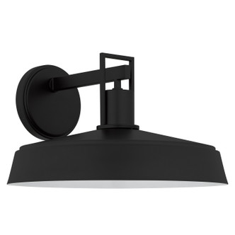 Quoizel Karson One Light Outdoor Wall Lantern in Matte Black - KAR8416MBK