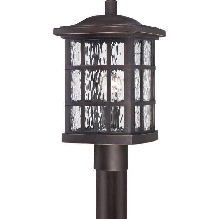 Quoizel - SNN9009PN - One Light Outdoor Post Mount - Stonington - Palladian Bronze Quoizel - SNN9009PN - One Light Outdoor Post Mount - Stonington - Palladian Bronze