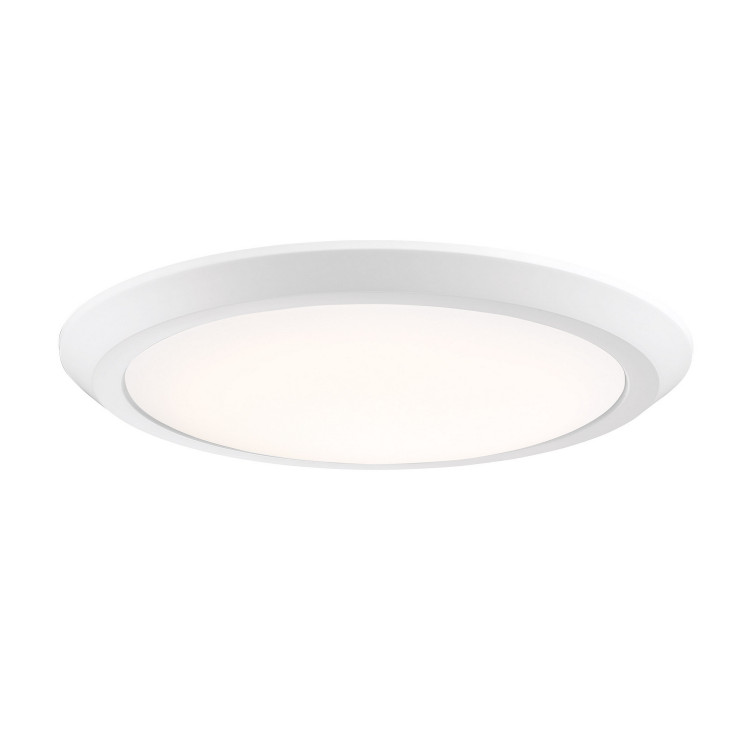 Quoizel - VRG1616W - Flush Mount - Verge - White Lustre Quoizel - VRG1616W - Flush Mount - Verge - White Lustre