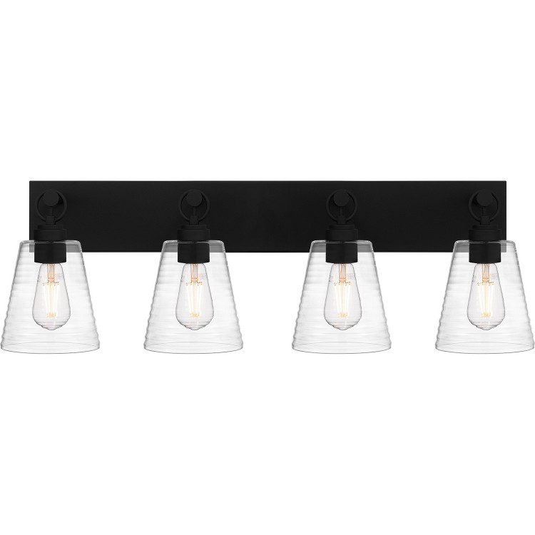 Quoizel - DAC8633EK - Four Light Bath - Dacosta - Earth Black