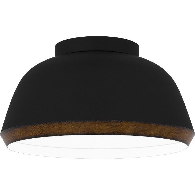 Quoizel - TMR1616MBK - Three Light Flush Mount - Tamara - Matte Black Quoizel - TMR1616MBK - Three Light Flush Mount - Tamara - Matte Black
