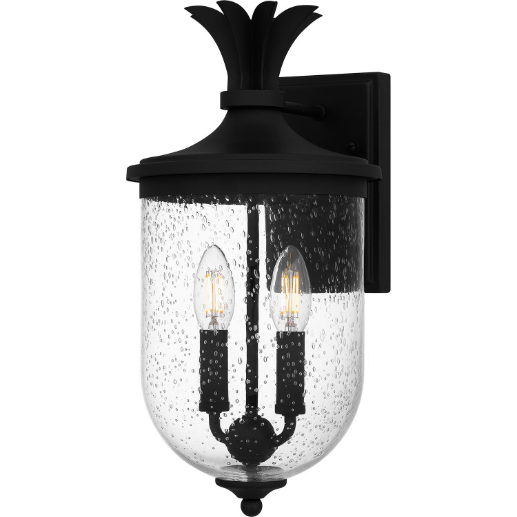 Quoizel - HVN8408EK - Two Light Outdoor Wall Mount - Havana - Earth Black