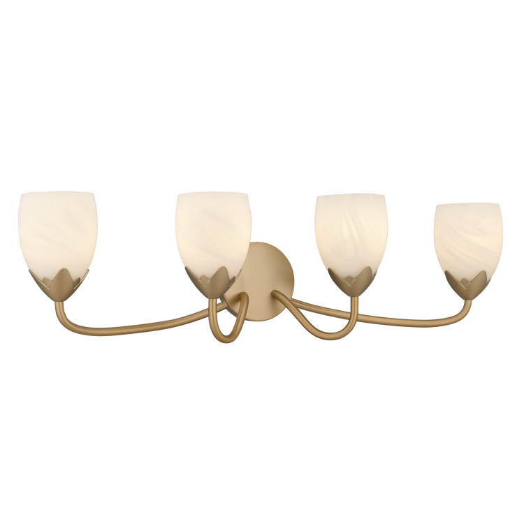 Quoizel - JACO8632BGD - Four Light Vanity - Jacobs - Bronze Gold