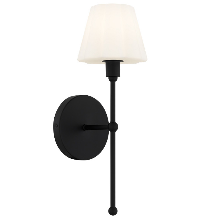 Quoizel - IRE8705MBK - One Light Wall Sconce - Irena - Matte Black