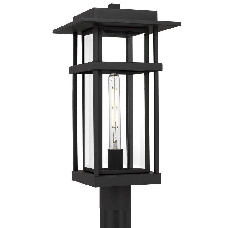 Quoizel - MORG9010EK - One Light Outdoor Hanging Lantern - Morgan - Earth Black
