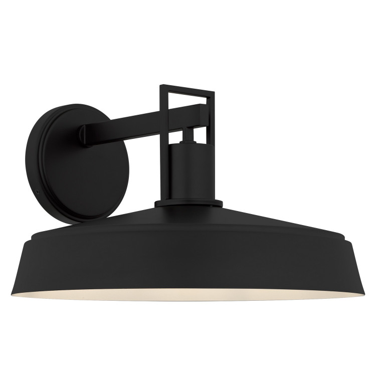 Quoizel - KAR8416MBK - One Light Outdoor Wall Lantern - Karson - Matte Black