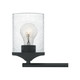 Quoizel Abner Two Light Bath in Matte Black - ABR8614MBK