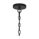 Quoizel Abner One Light Mini Pendant in Matte Black - ABR1512MBK