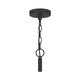 Quoizel Abner Five Light Chandelier in Matte Black - ABR5018MBK