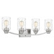 Quoizel Acacia Four Light Bath in Brushed Nickel - ACA8627BN