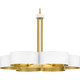 Quoizel Balsam Six Light Chandelier in Matte White - BSM5028W