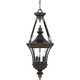 Quoizel - DE1490IB - Three Light Outdoor Hanging Lantern - Devon - Imperial Bronze Quoizel - DE1490IB - Three Light Outdoor Hanging Lantern - Devon - Imperial Bronze
